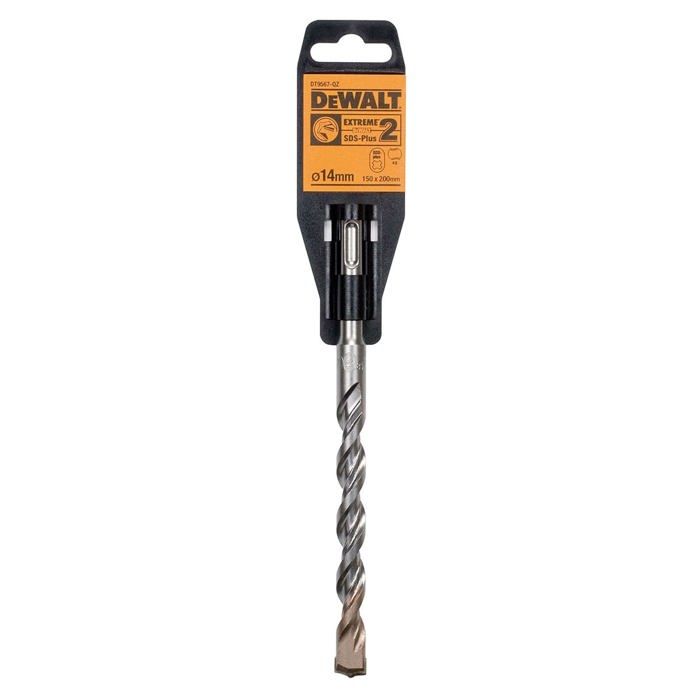 Broca sds-plus - Dewalt - 14 x 200mm - velocidade de perfuração - robustez
