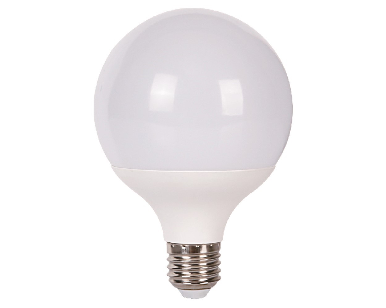 3x lâmpadas LED globo, g95 E27 thread, 15w 1700 lm, luz branca fria 6000k