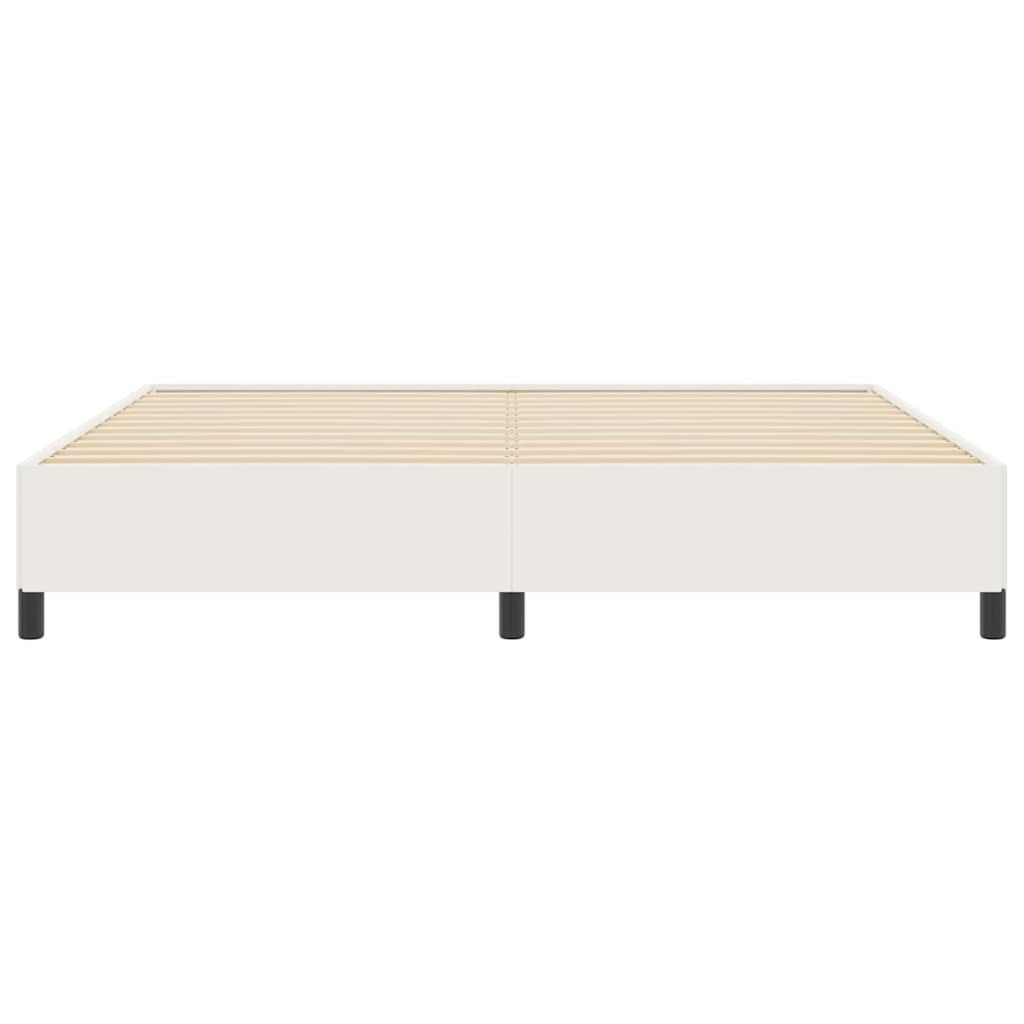 vidaXL estructura de cama crema 200 x 200 cm telas de pana