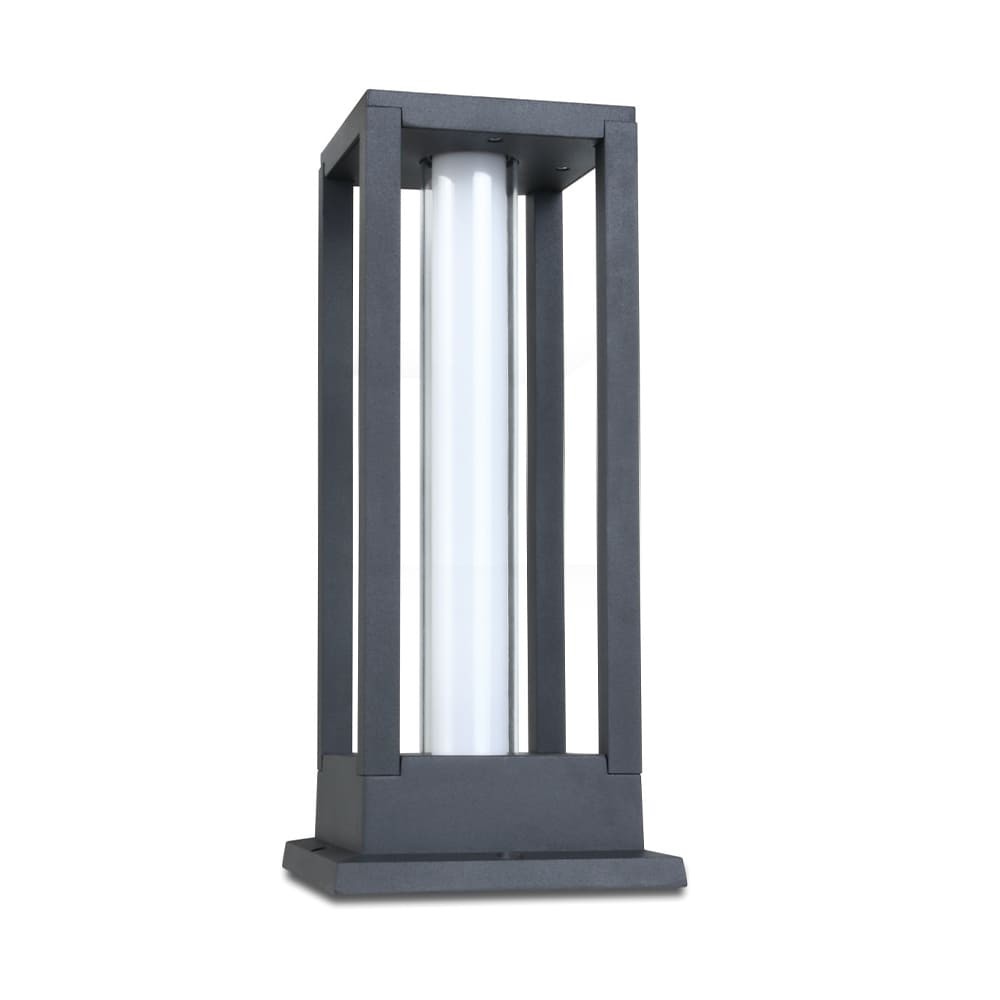 Candeeiro de exterior LED fuero antracite com luz neutra ip54 wonderlamp