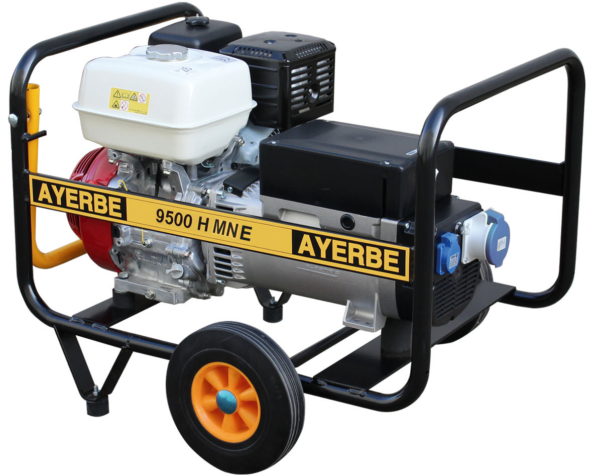 Ayerbe - 5420195 - grupo gerador 9500 mn honda partida elétrica