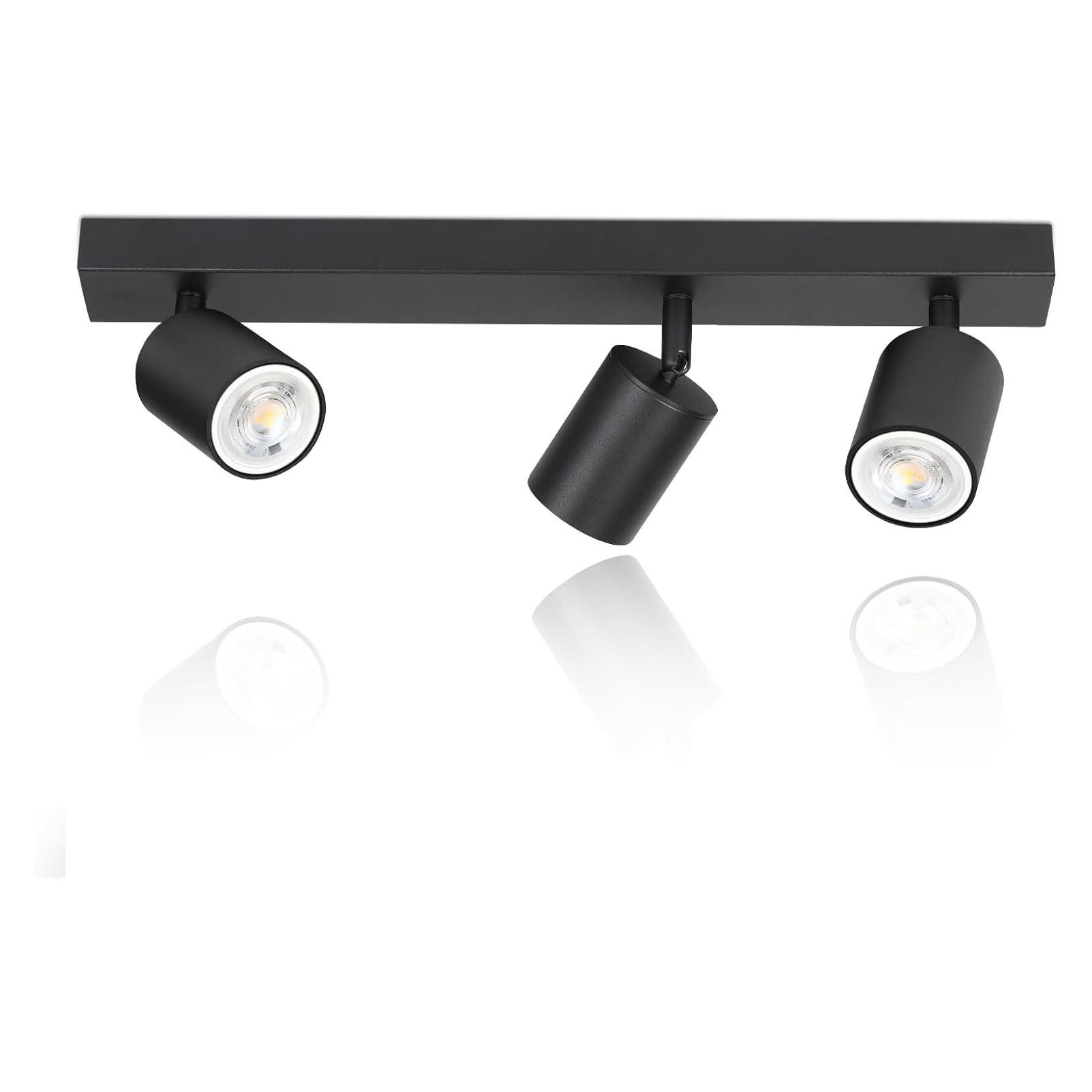 Nettlife foco preto gu10 42x5