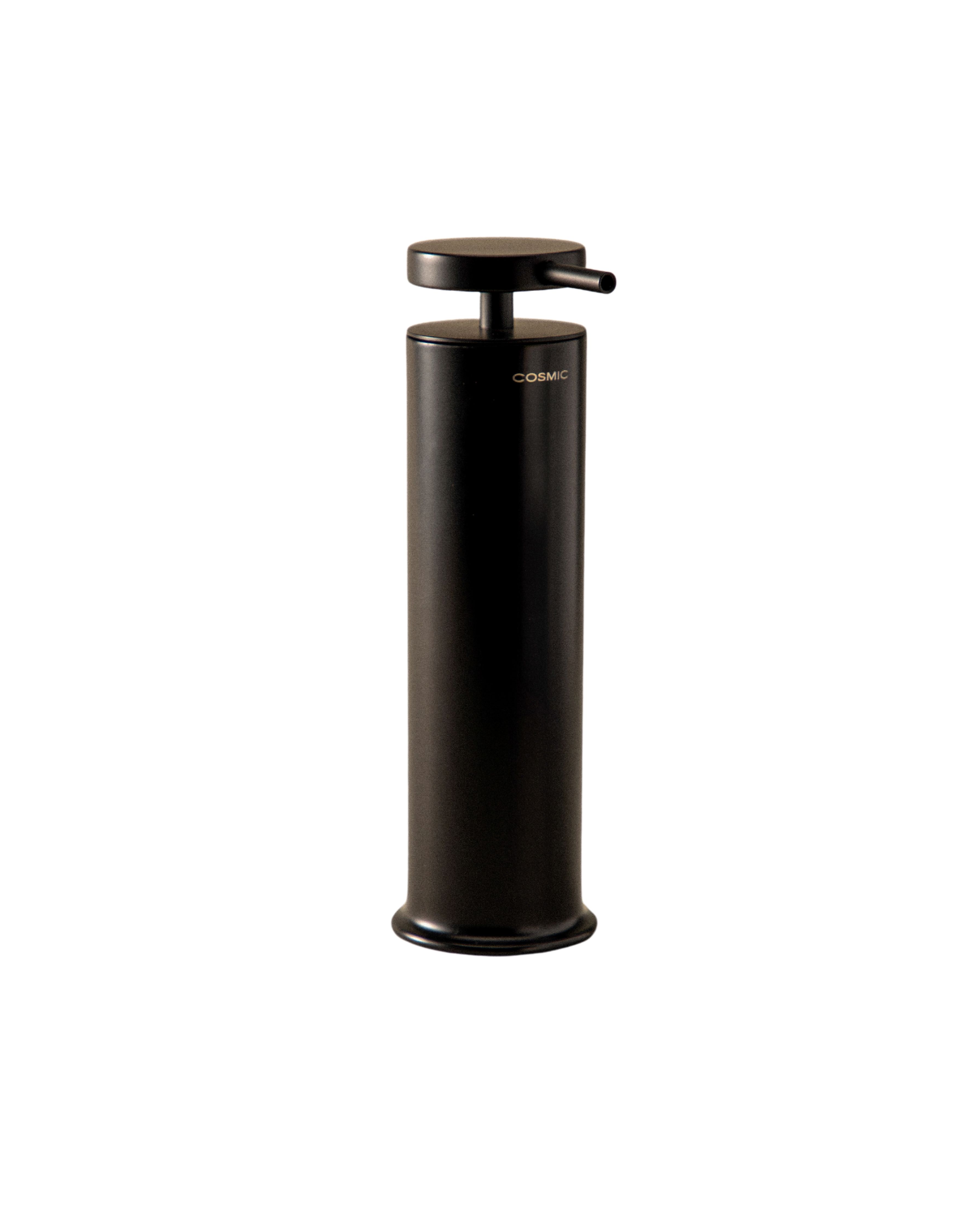 Cosmic dispensador de sabão preto mate geyser (185ml)