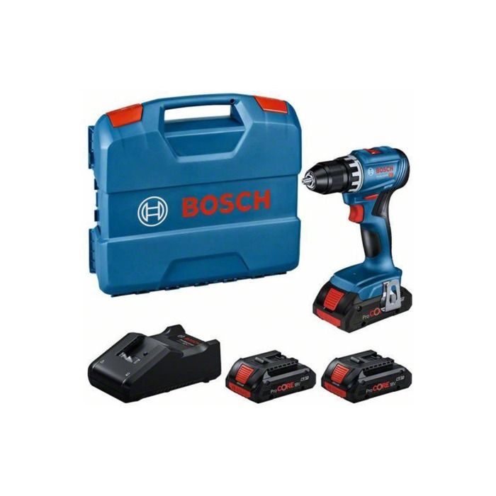 Furadeira-parafusadora sem fio - Bosch - gsr 18v-45 - motor sem escova - 45
