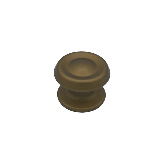 Puxador fixo para porta, d: 80 mm, em alumínio, bronze acetinado