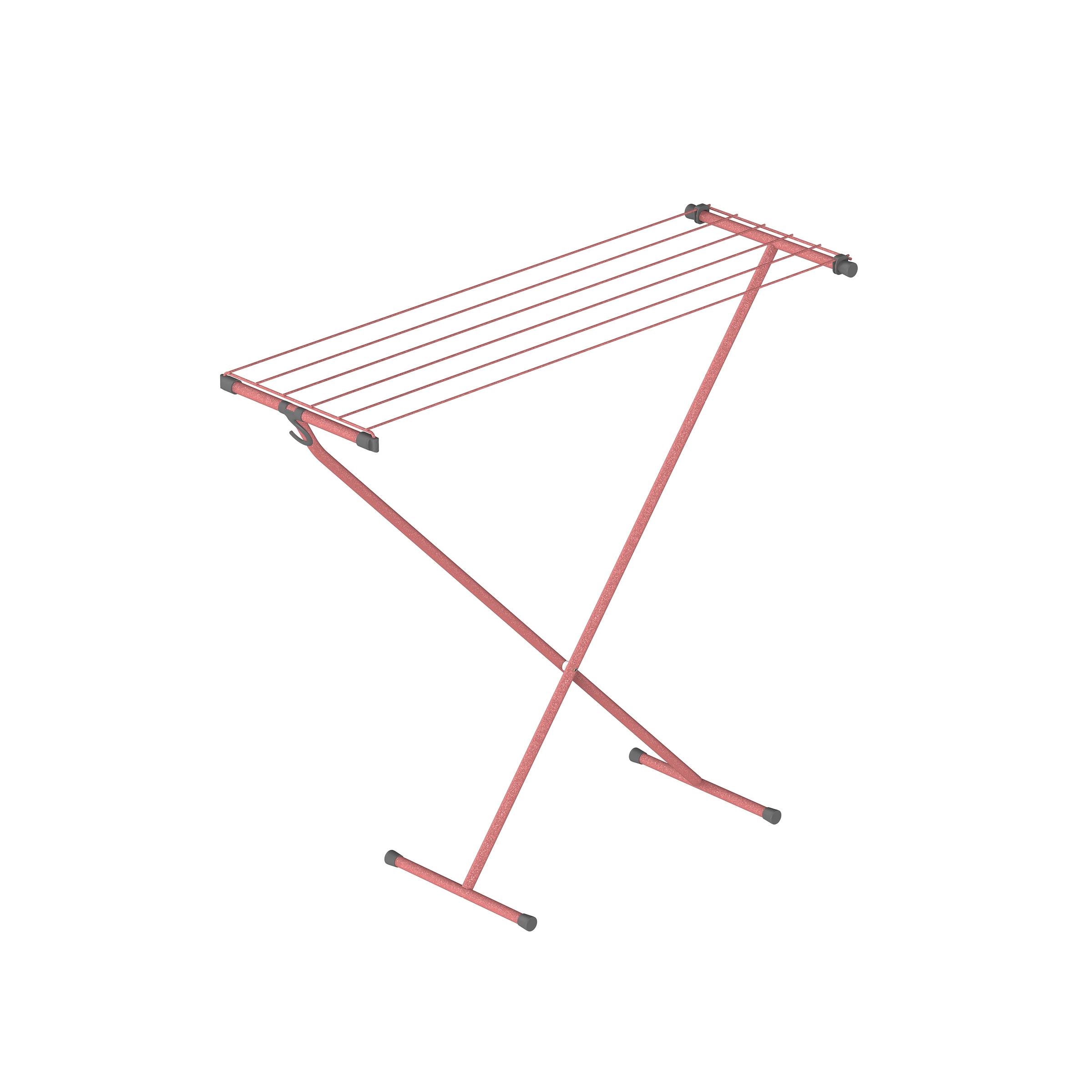 Estendal Compact Rosé - Armazenamento inteligente - 90x 32 x 83 cm