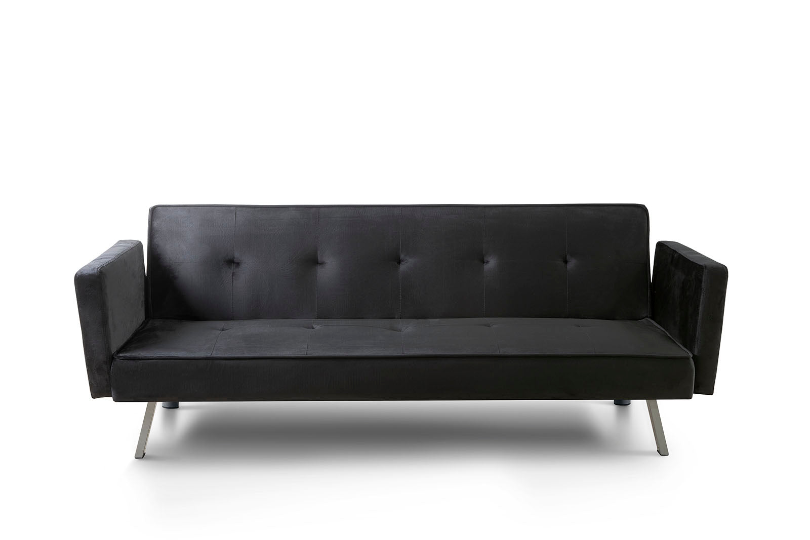 Sofá-cama aveli 196cm preto