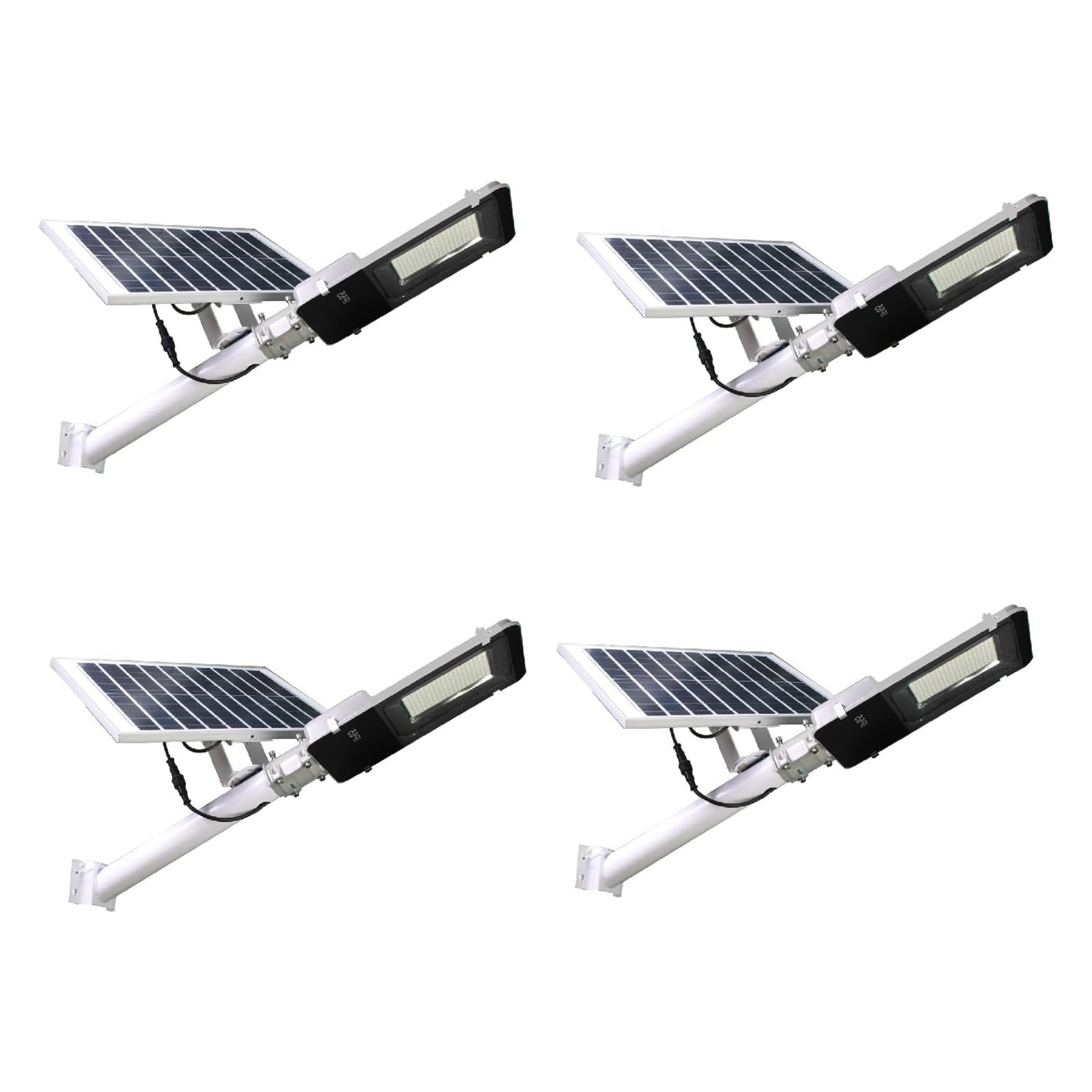 Pack x4 lâmpada de rua 200w ip65 200 LEDs 2500lms, 4200k branco neutro