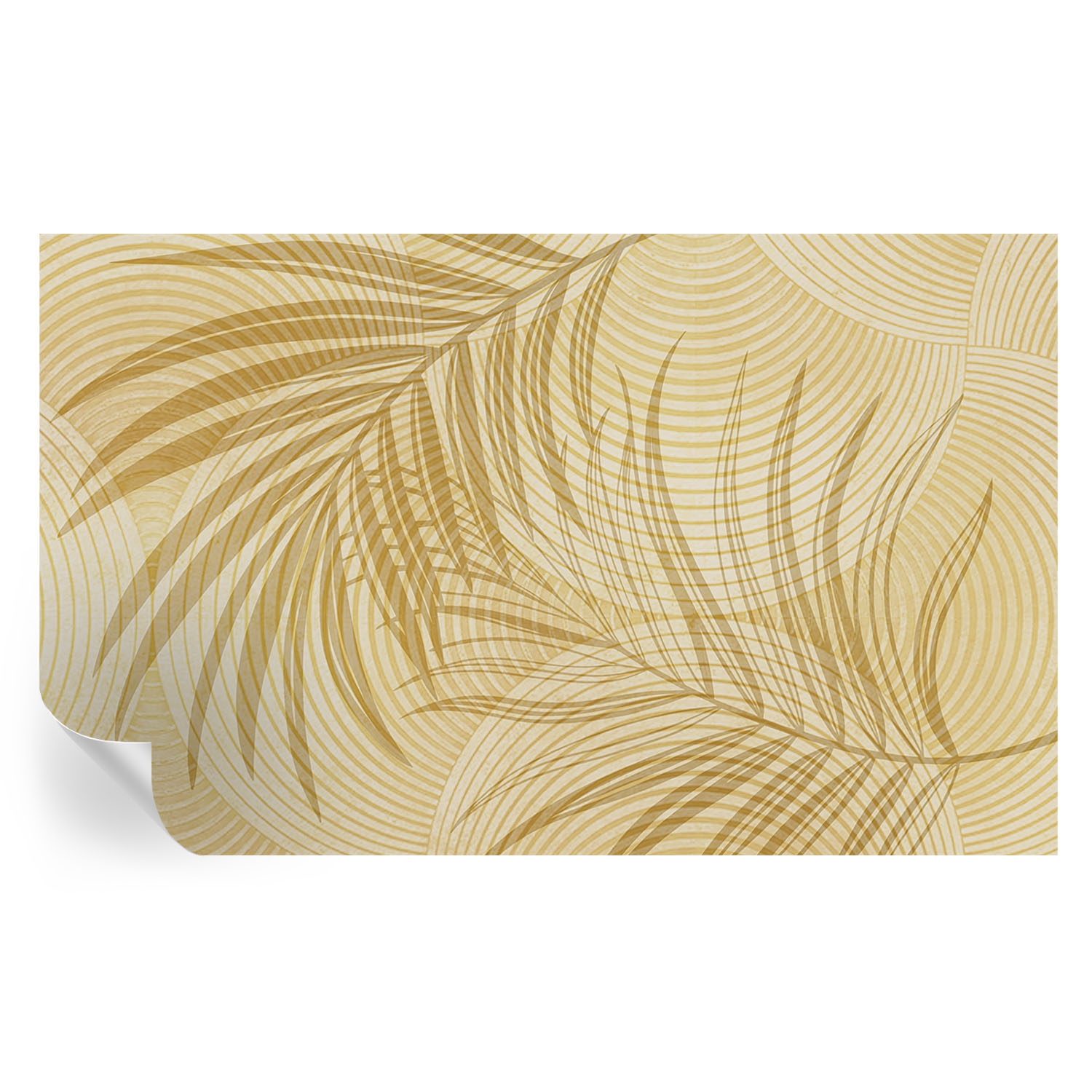 Papel de parede autocolante elegância tropical 416x254 tulup