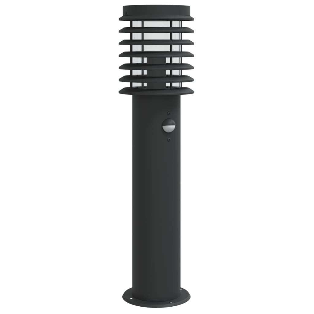 Luminária externa - helloshop26 - 60 cm - sensor pir - aço inoxidável ip44