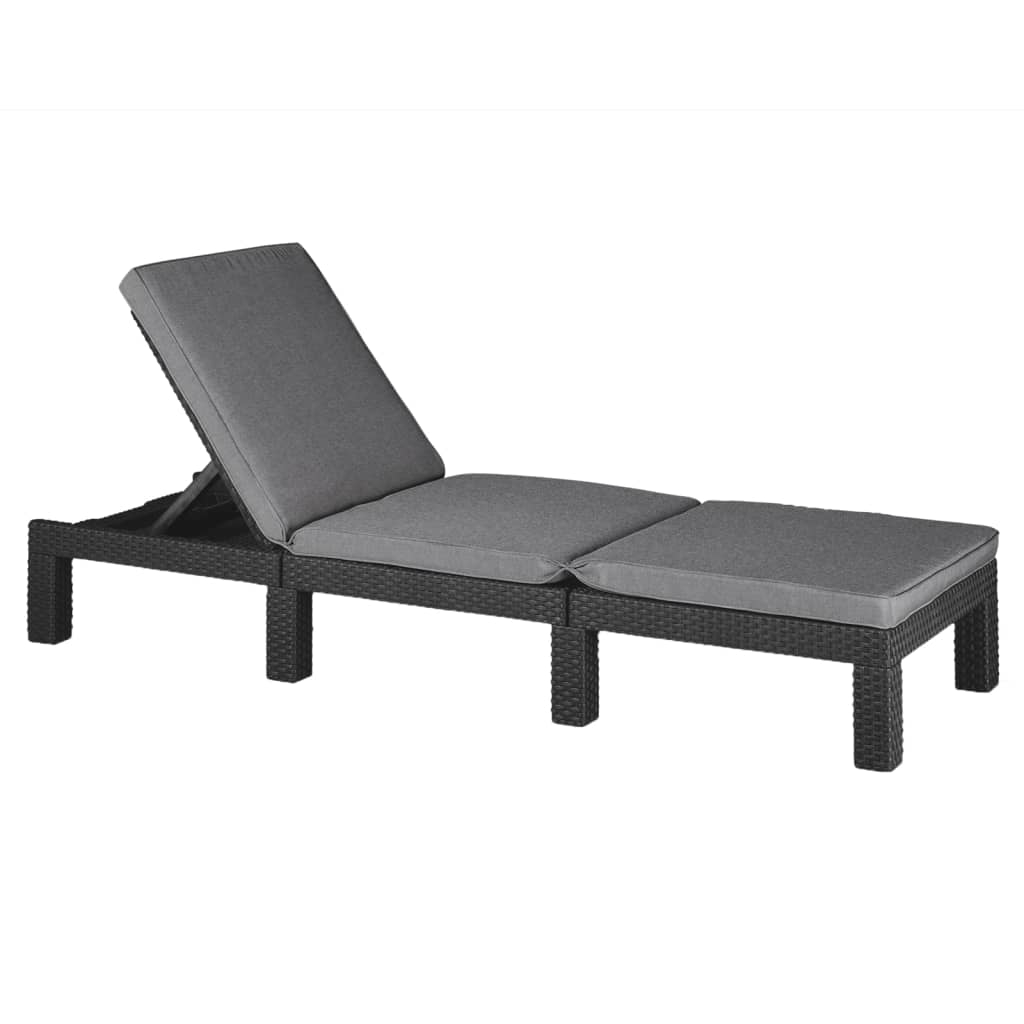 Bain de soleil - allibert by keter – daytona – em resina imitação rattan tr