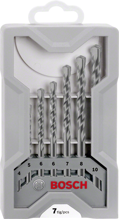 Conjunto de brocas para pedra e betão X-Pro 7 unidades Bosch