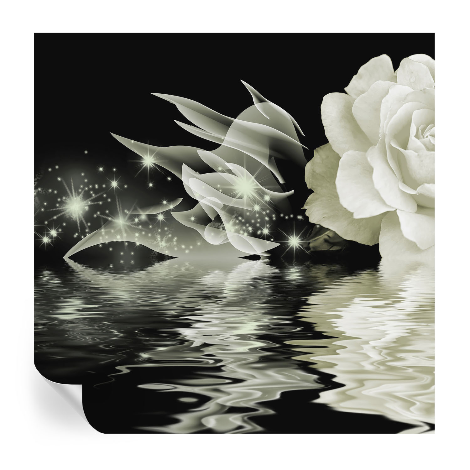 Papel parede adesivo rosa luminosa 250x250 tulup