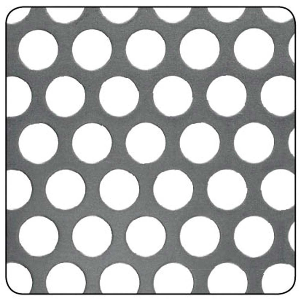 CHAPA PERFORADA REDONDO 1 MM 500X250