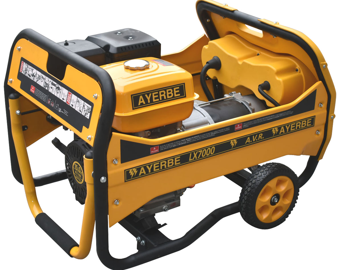Ayerbe - 5433050 - gerador a gasolina lx7000 motor kiotsu