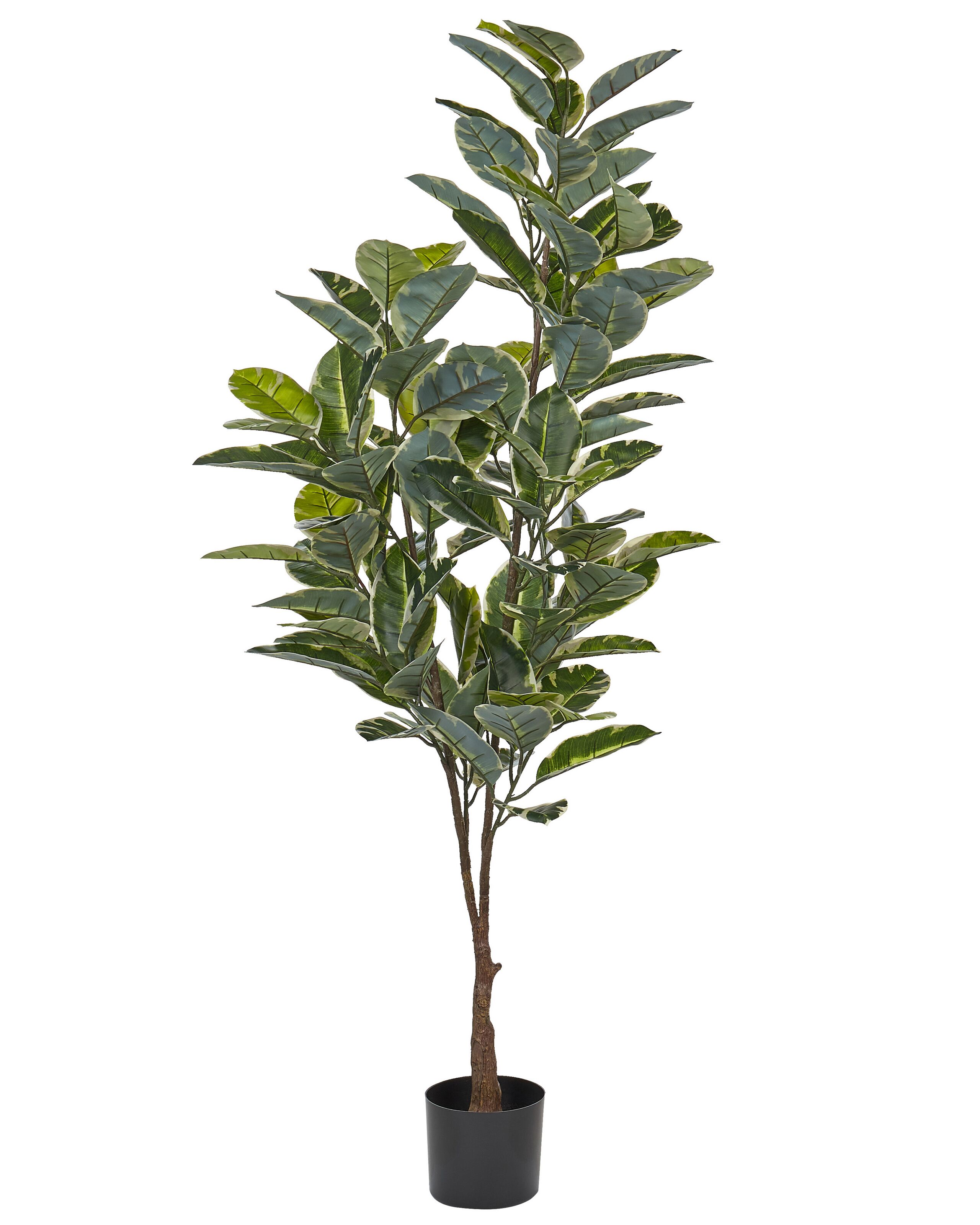 Planta artificial ficus elastica 160 cm verde