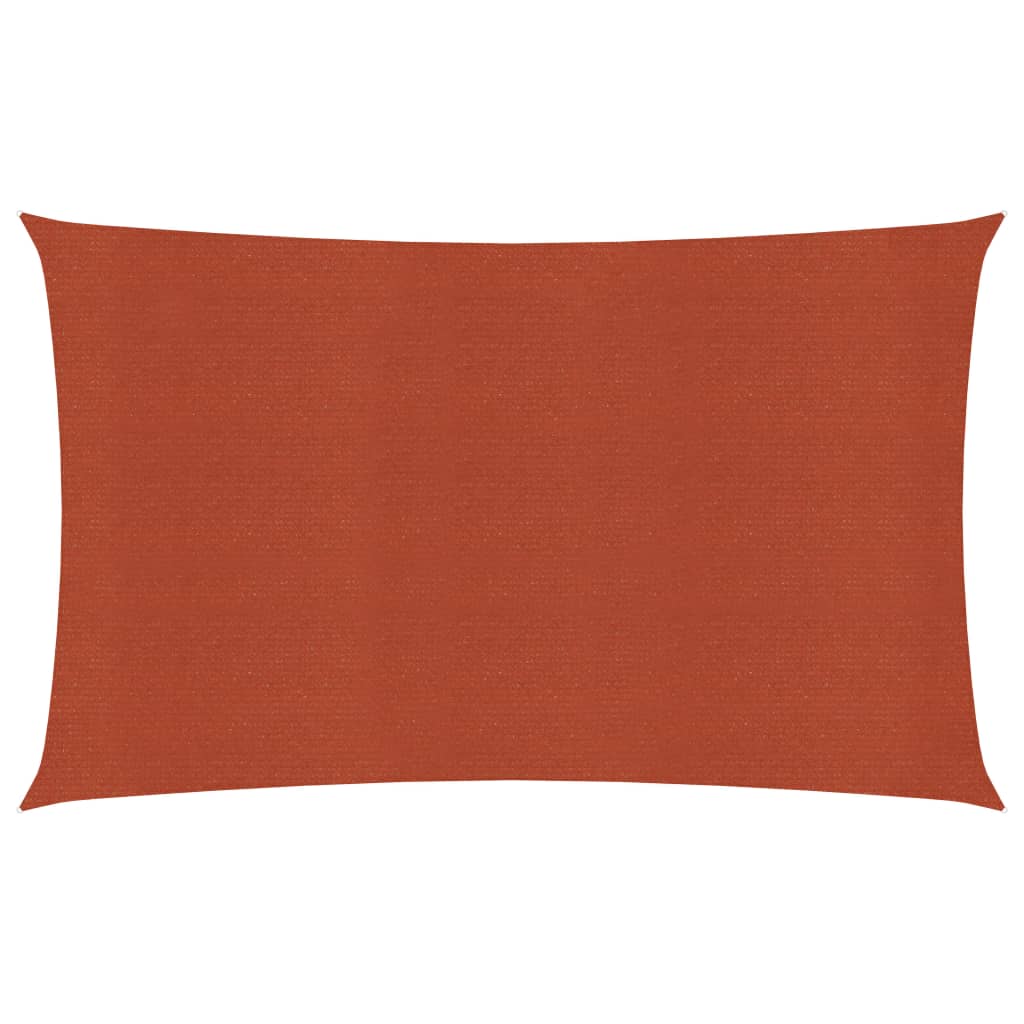 Vela de sombra 160 g/m² terracota 2 x 5