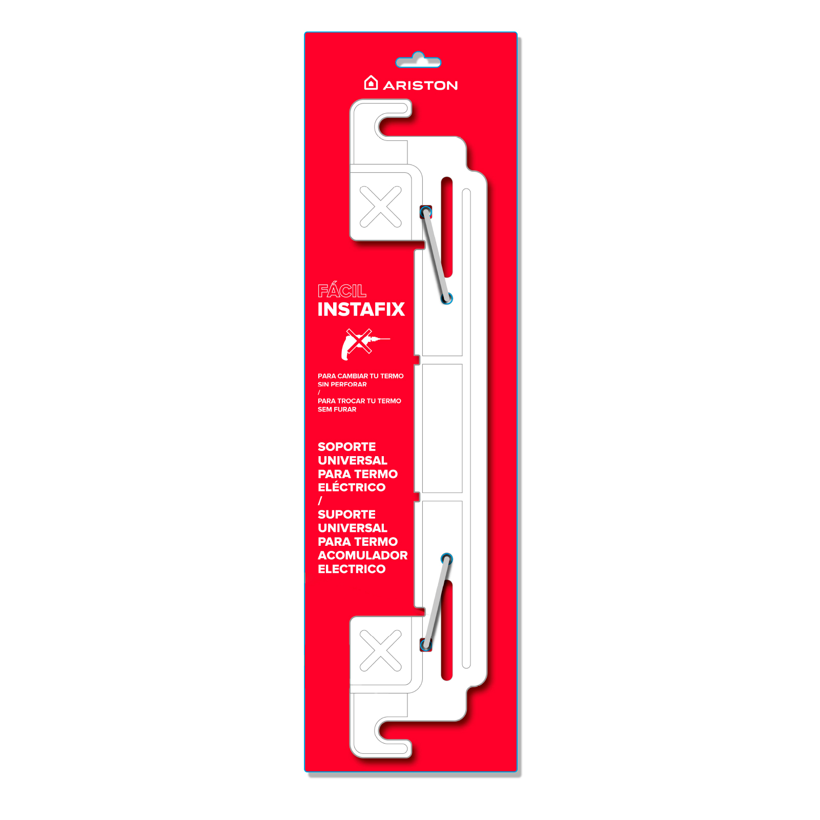 Ariston instafix, suporte universal para fixar termoacumuladores