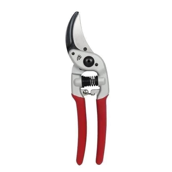 Tesoura de poda forjada à mão - lâminas de aço - alumínio - 23 cm
