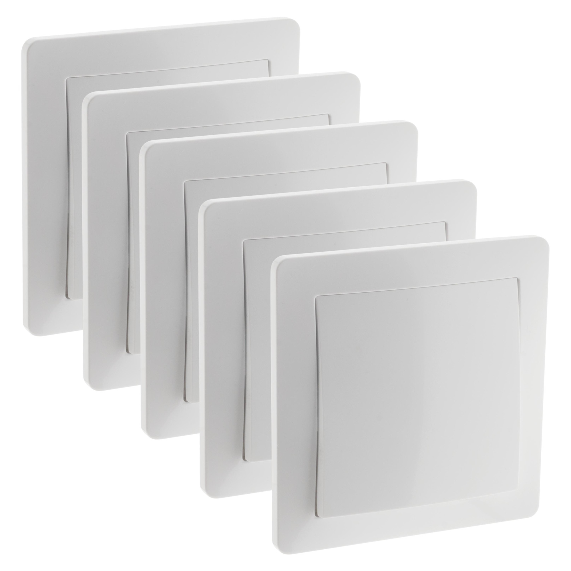 5 comutadores branco