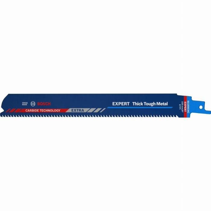 Lâmina de serra sabre carbúrico expert metal s1155chc 225 mm Bosch - 3 peça