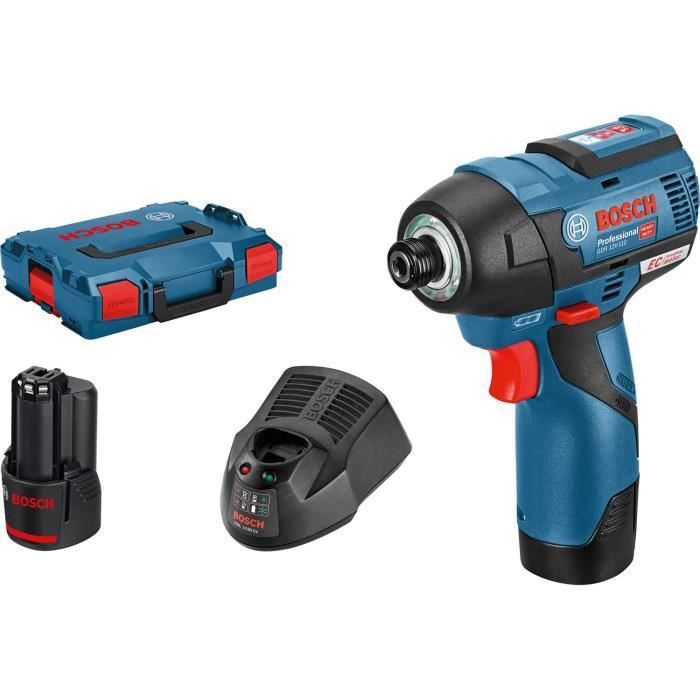 Parafusadora de impacto - Bosch - gdr 12v-110 - 2 baterias 3,0ah - sem fio
