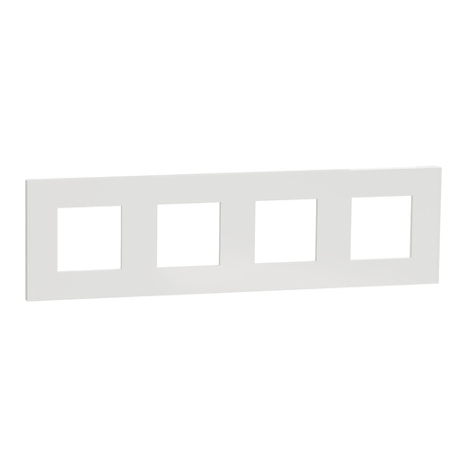 Moldura 4 elementos Unica Deco Branco Schneider