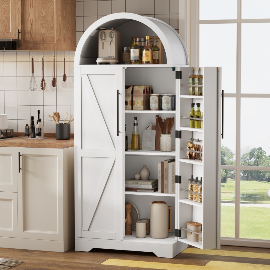 Vitrina multiusos 2 portas branco 165x70x40cm
