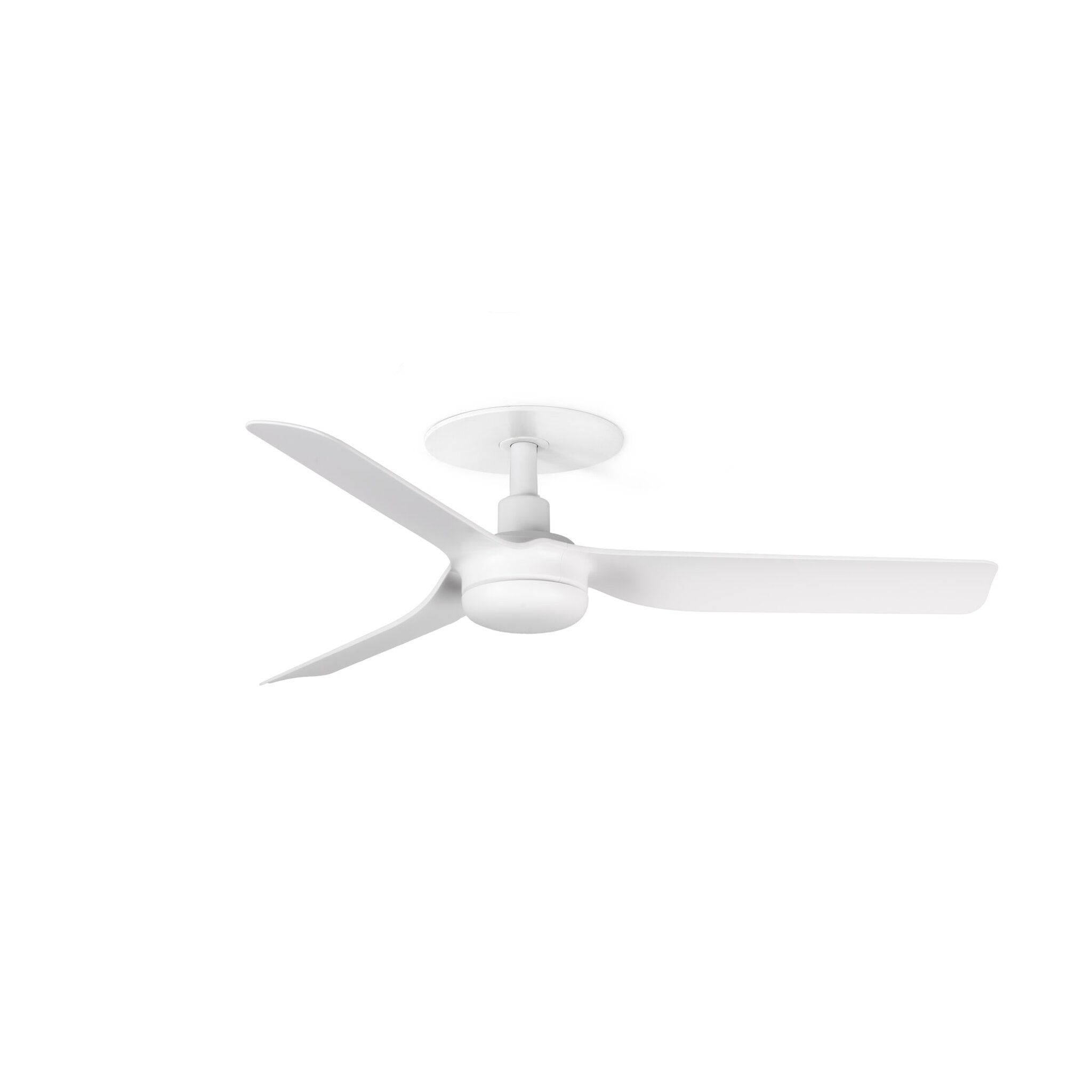 Ventoinha de teto embutida ø900 em branco 3 pás material resistente tuya