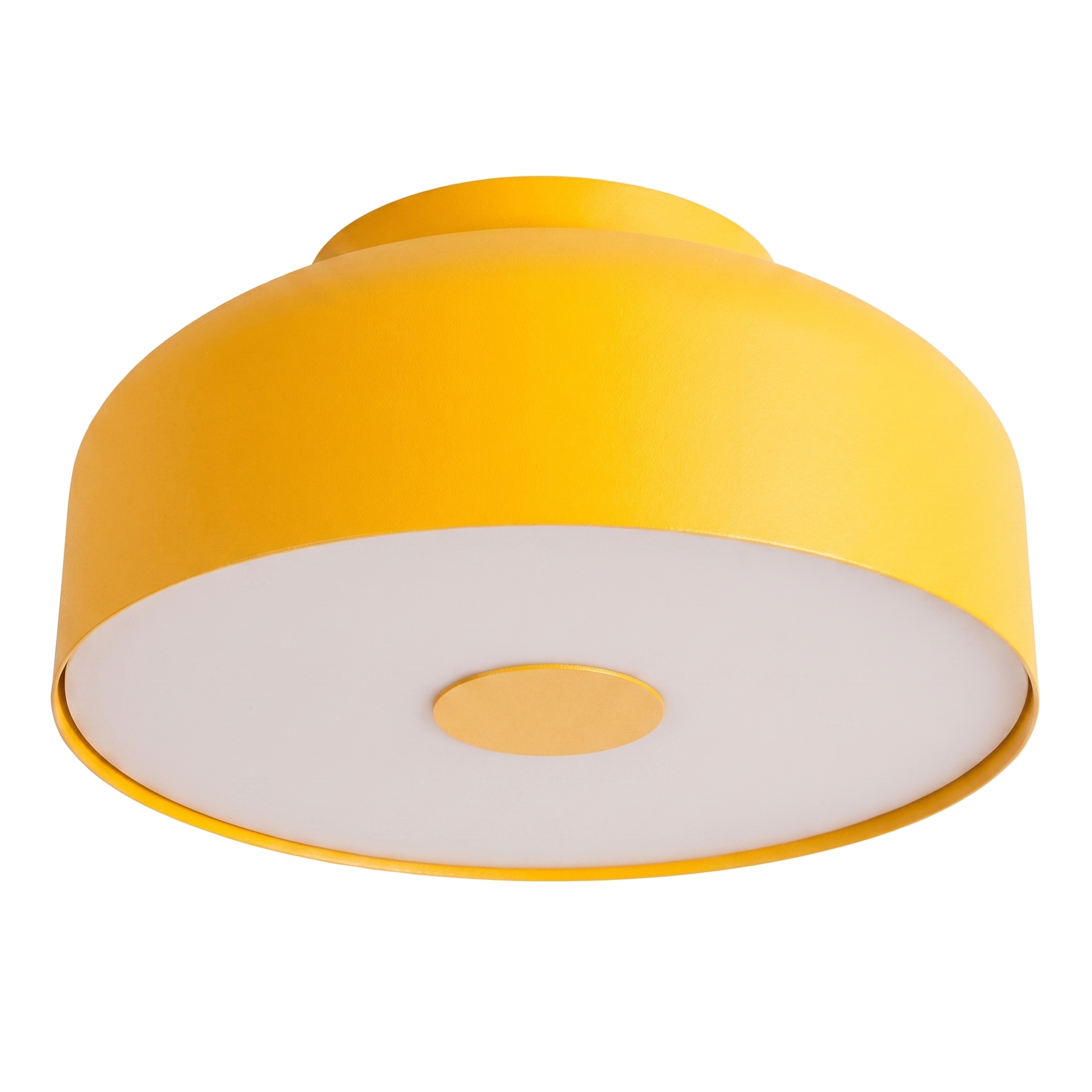 Plafons omiq 4 amarelo aço/PVC 30x15x30cm