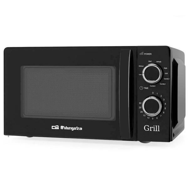 Forno micro-ondas grill - orbegozo mig2131 - 700w - 20l - preto