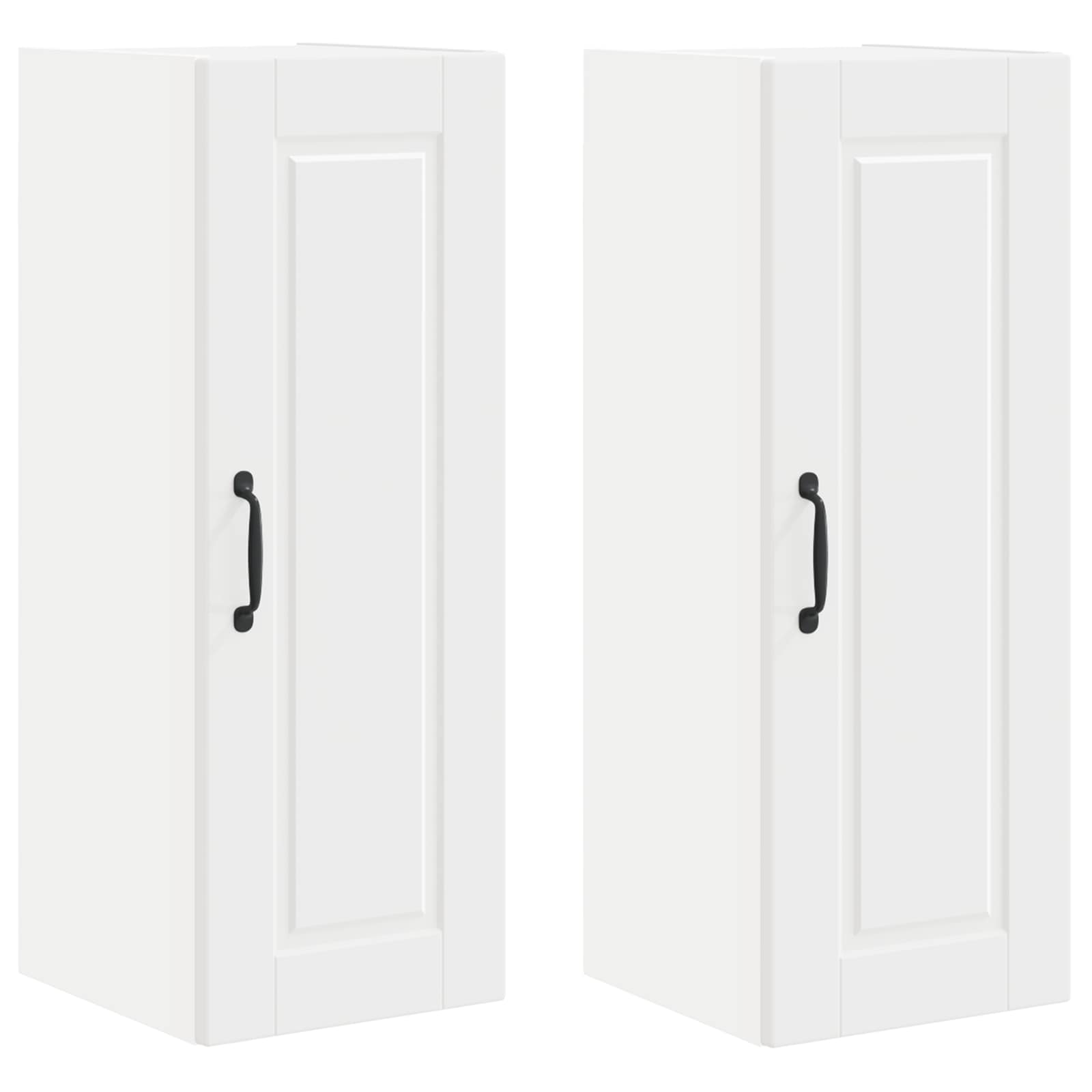 Juego de 2 armarios de cocina modernos de pared