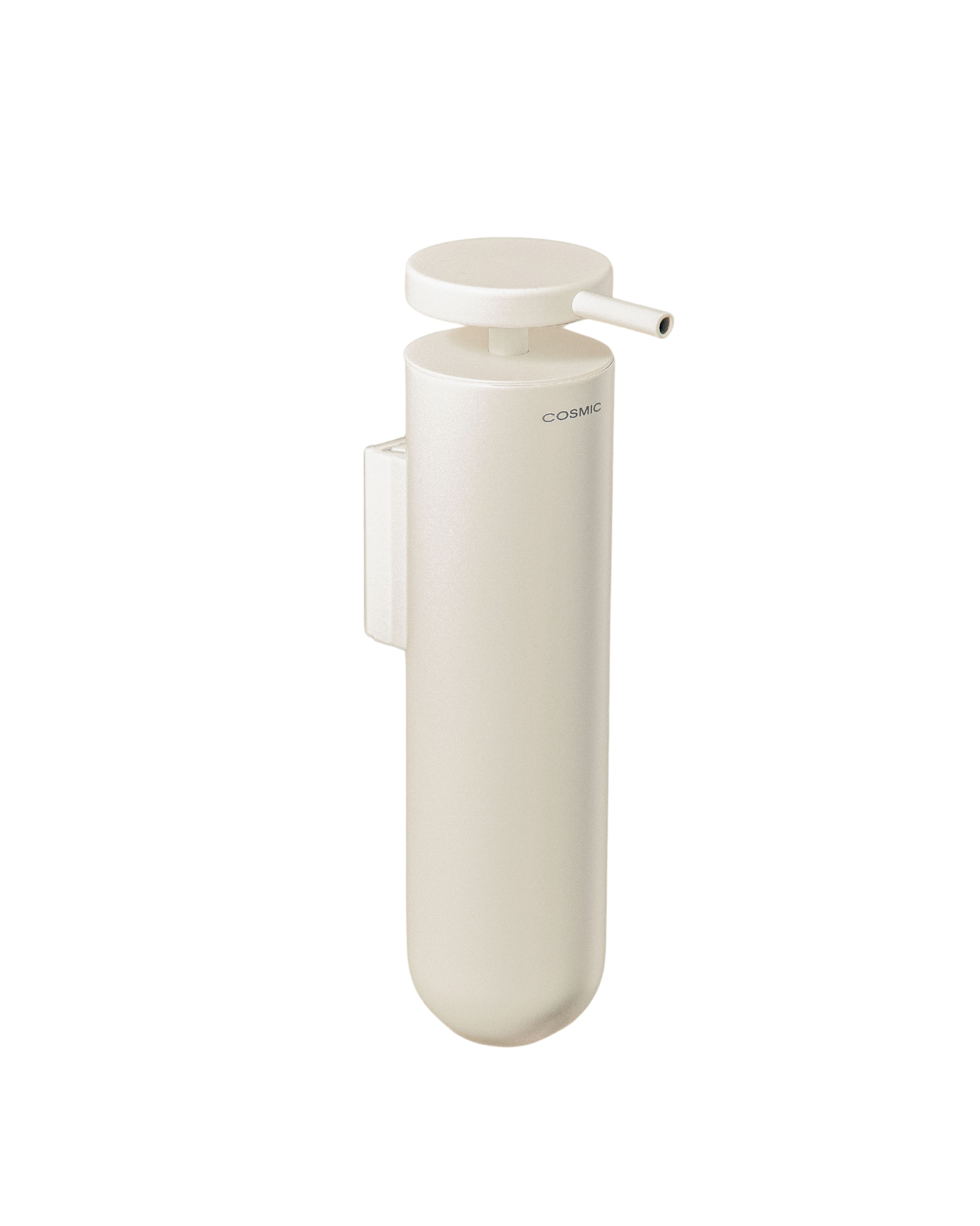 Cosmic dispensador de sabão branco mate geyser dual smartfix