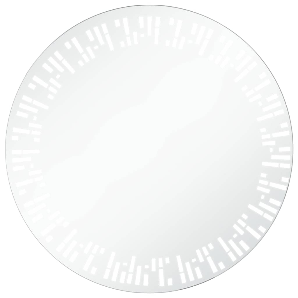 Espelho de banheiro LED vidaxl 80 cm