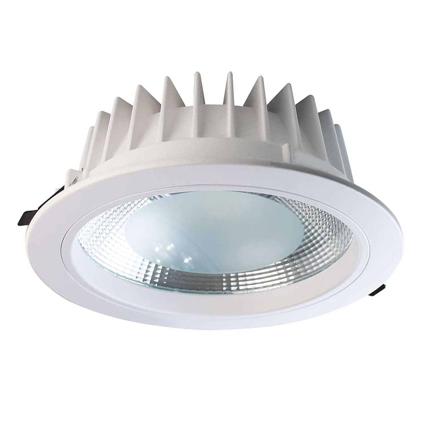Downlight LED redondo de encastrar 15w 1283lm ø10,5cm 4000k branco eilen