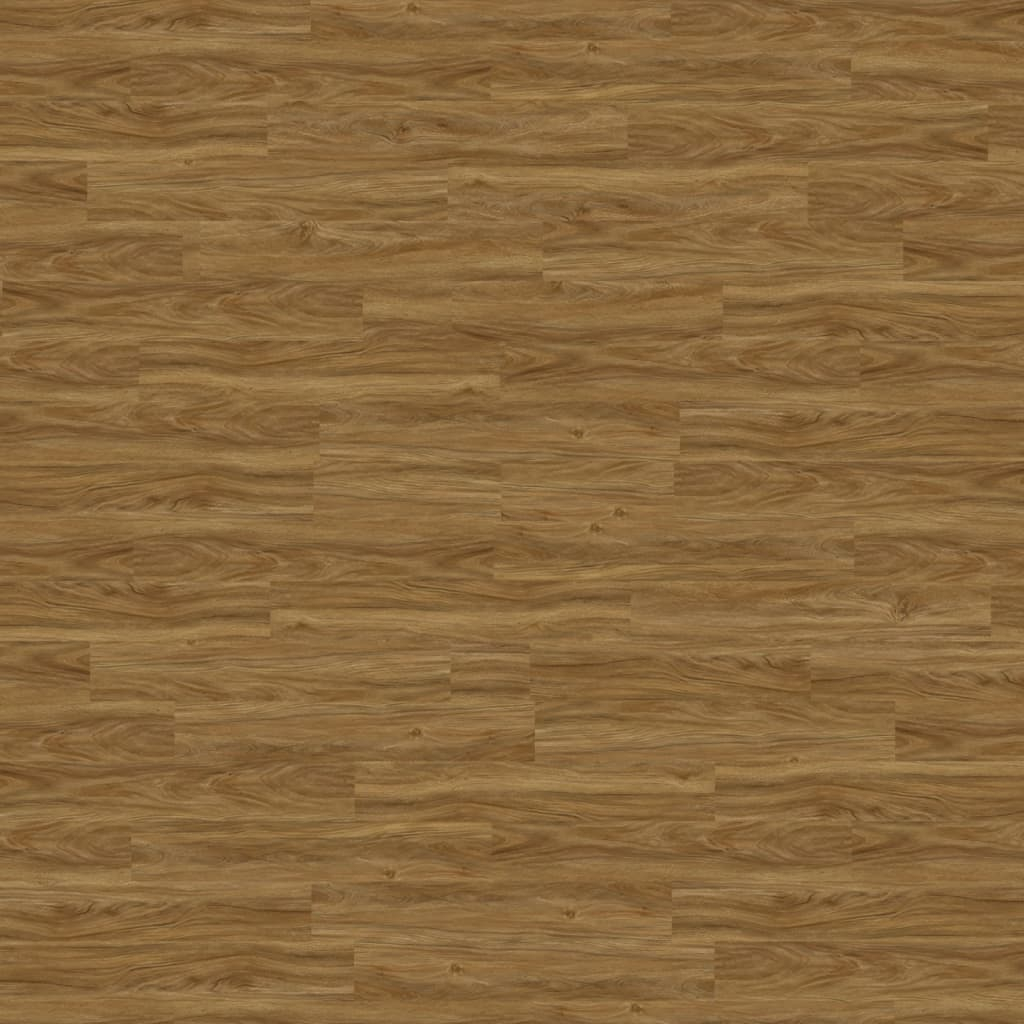 Painel de parede c/ aspeto de madeira 4,12 m² PVC castanho