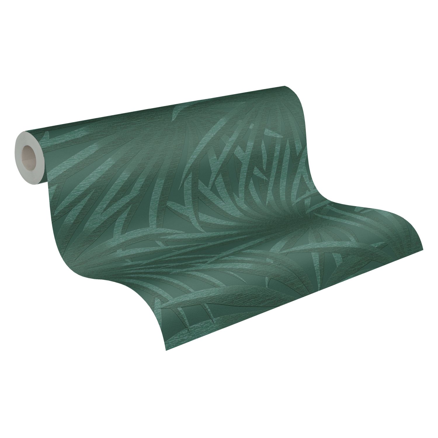 A.s. Création papel de parede folhas de palmeira verdeeverde escuro