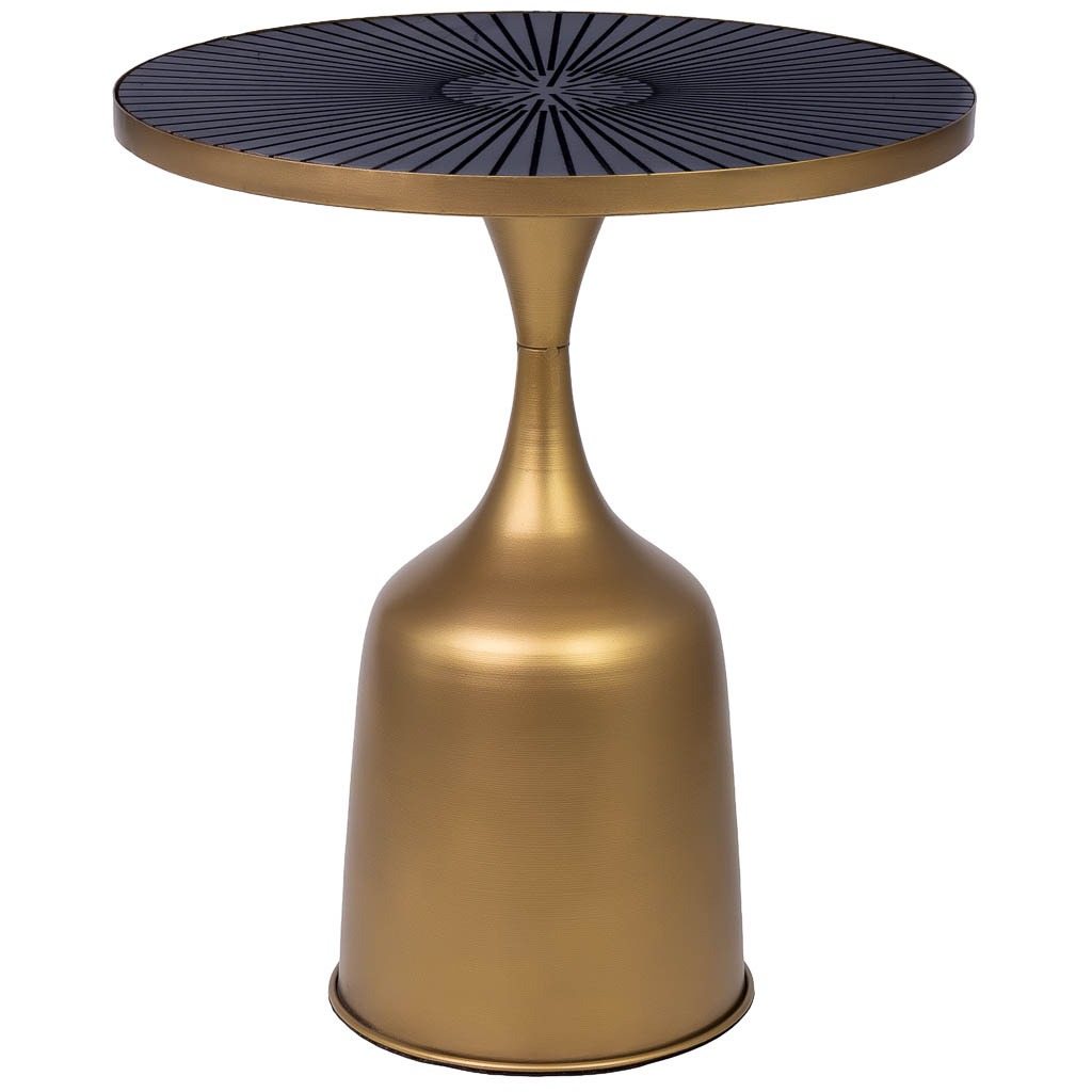 Mesa de apoio em metal 40x40x46h cm