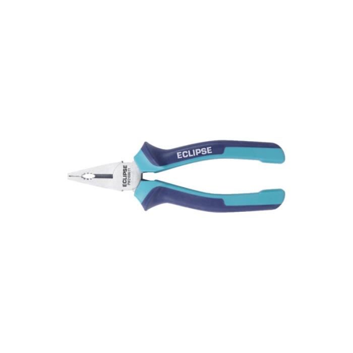Alicate universal - bico em aço temperado - azul - 160 mm