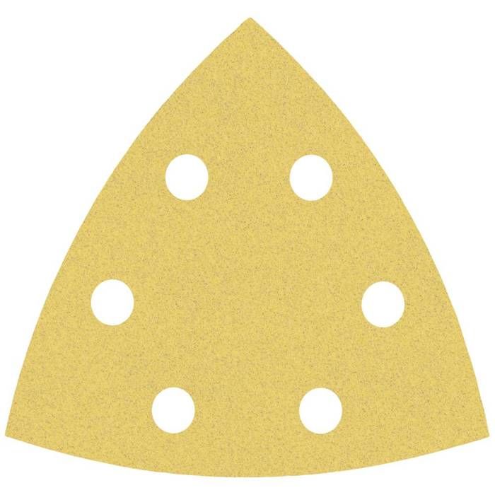 5 folhas de lixa expert c470 d 93x93mm g 120 para lixadeiras delta - Bosch