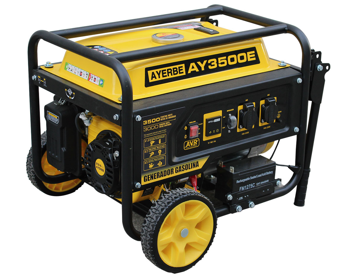 Gerador gasolina 3500w kiotsu ohv stage v arranque elétrico avr