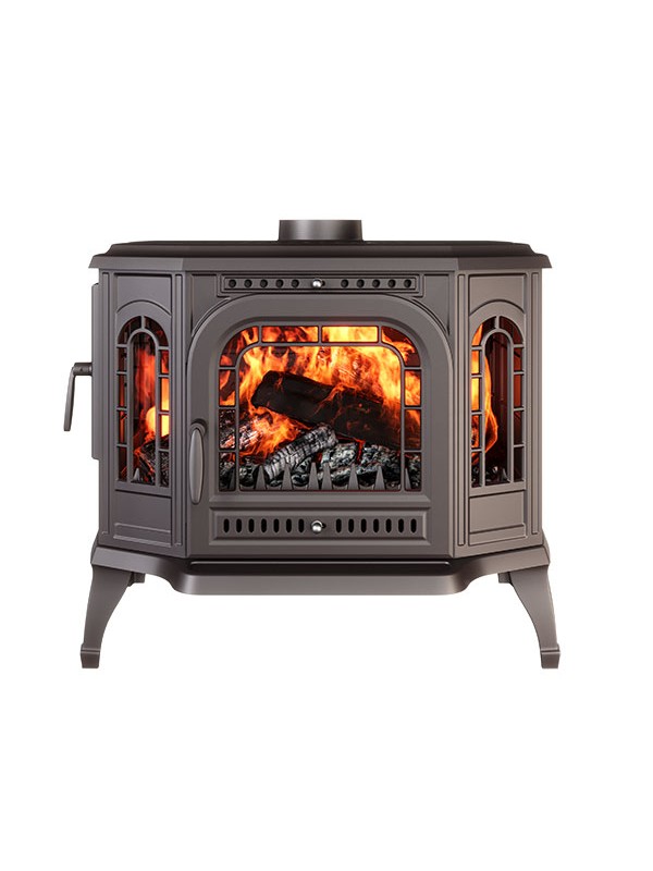 Fogão a lenha autônomo - p7 (10,5 kw) eco