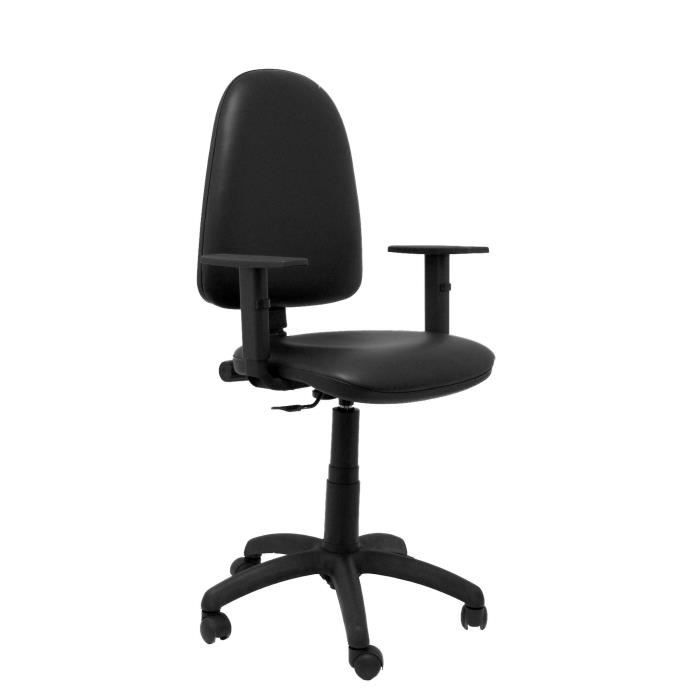 Silla de oficina ergonómica con mecanismo de contacto permanente y regulabl