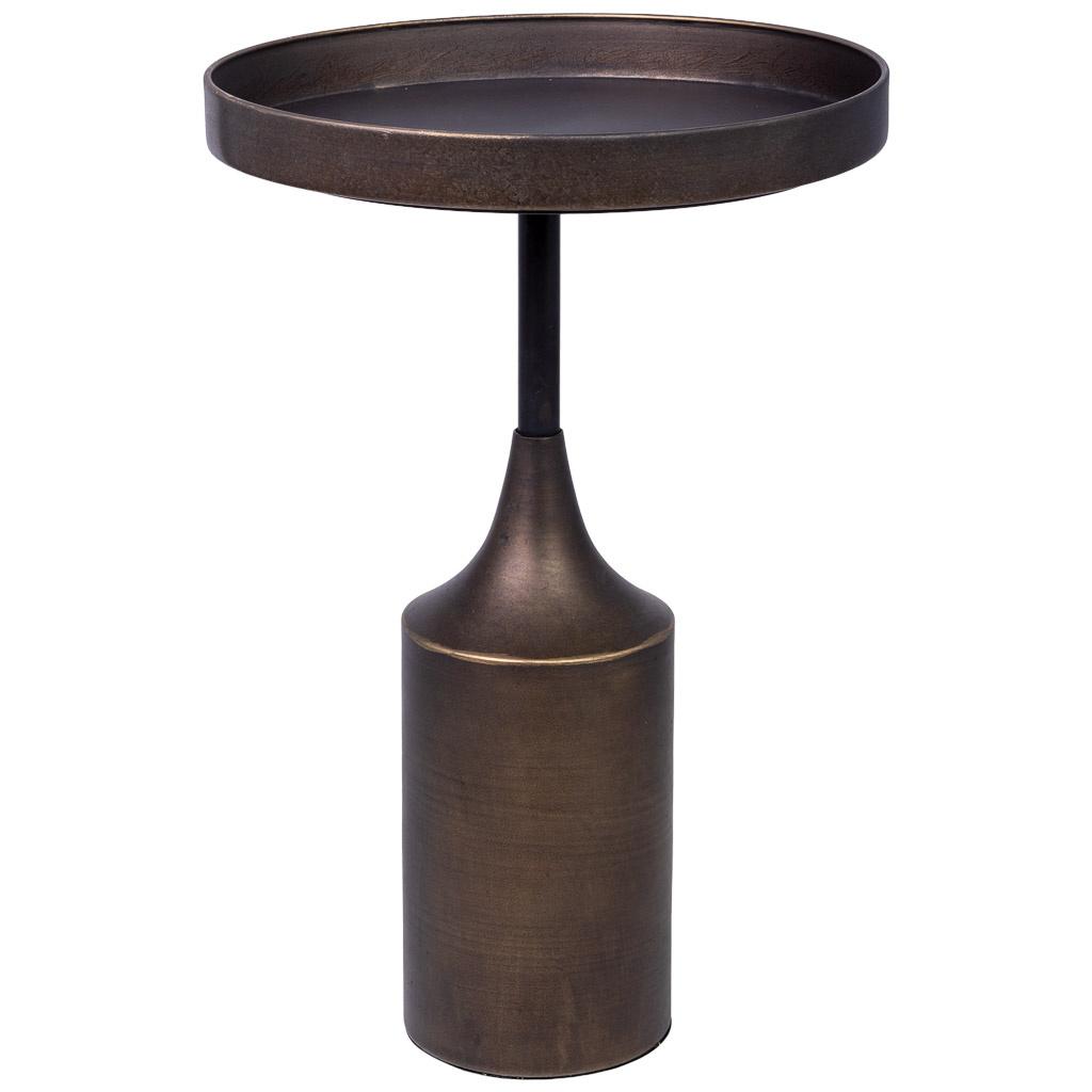 Mesa de apoio em metal 40x40x46h cm