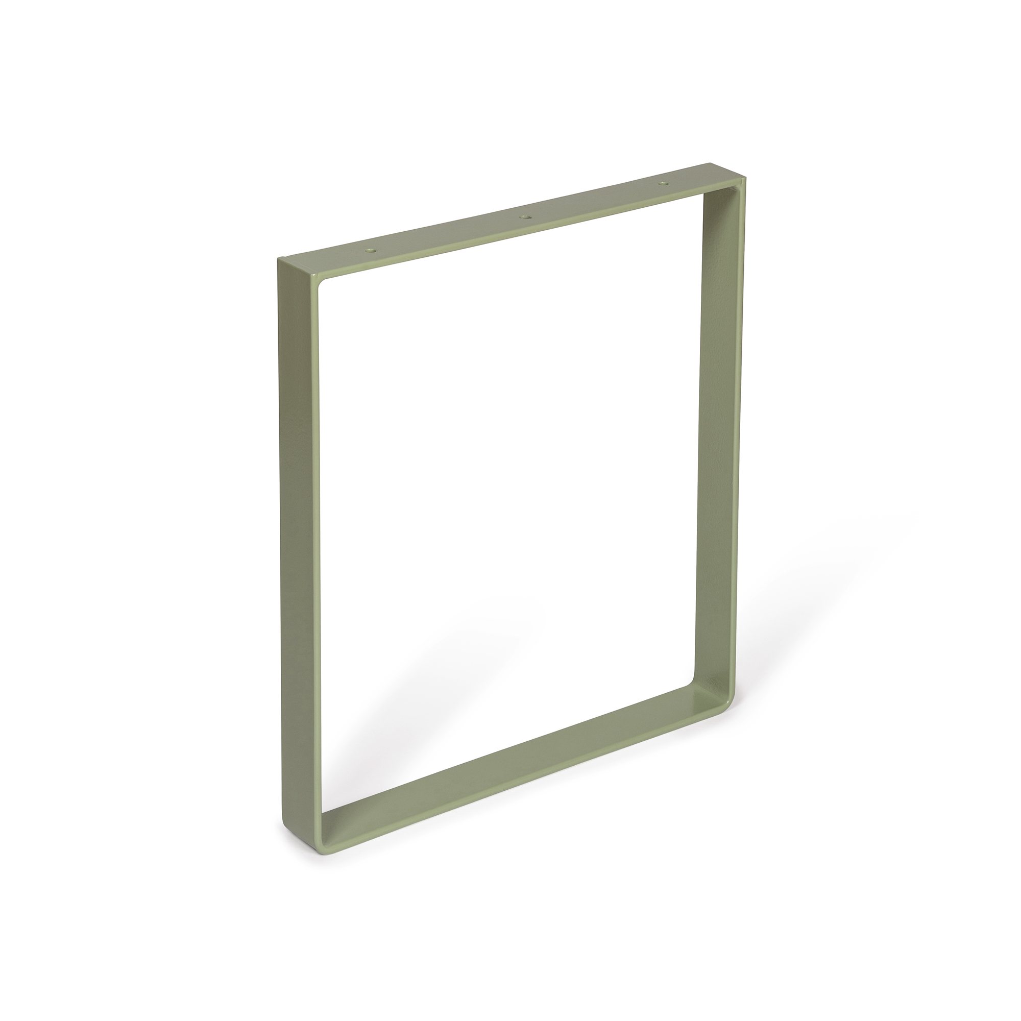 Rei | pé retangular de metal para mesa baixa 39 cm | 350 x 40 x 385 mm |