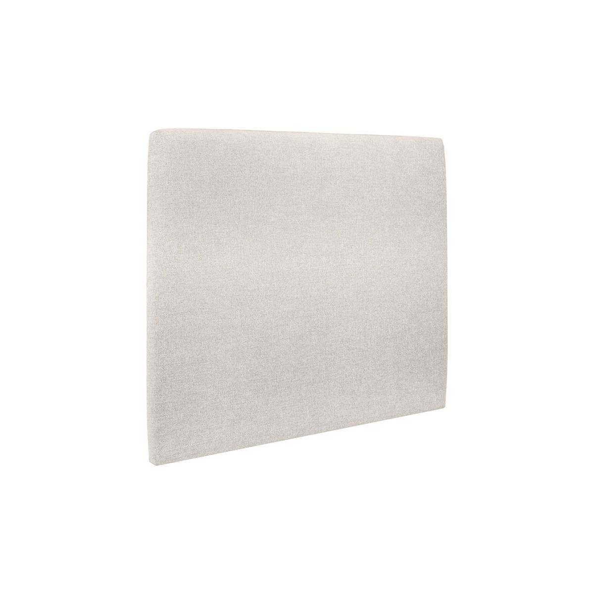 Cabeceira estofada de 180 cm - tecido tela fosca beige clair - bege claro
