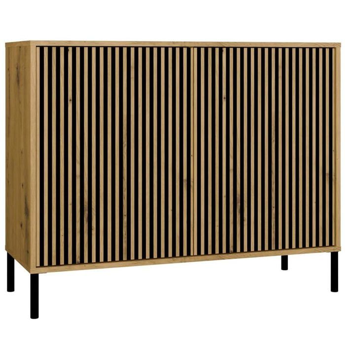 Comoda - carvalho artesanal - 103,5 x 40 x 82,5 cm - acabamento em carvalho