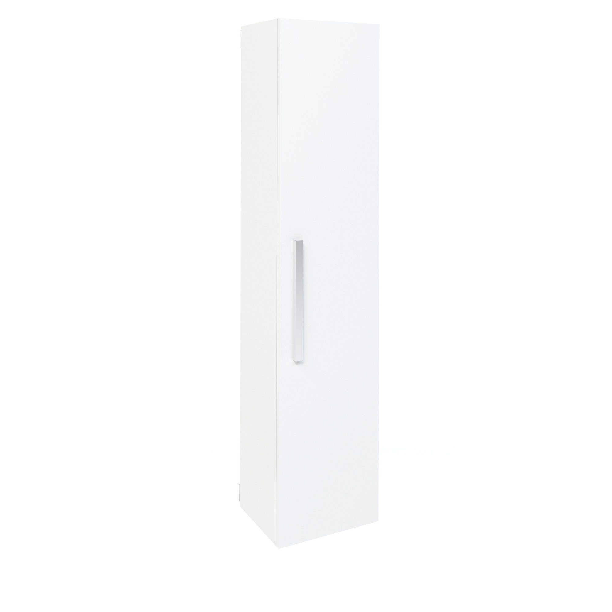 Coluna de casa de banho pallas - 30cm - branco - melamina