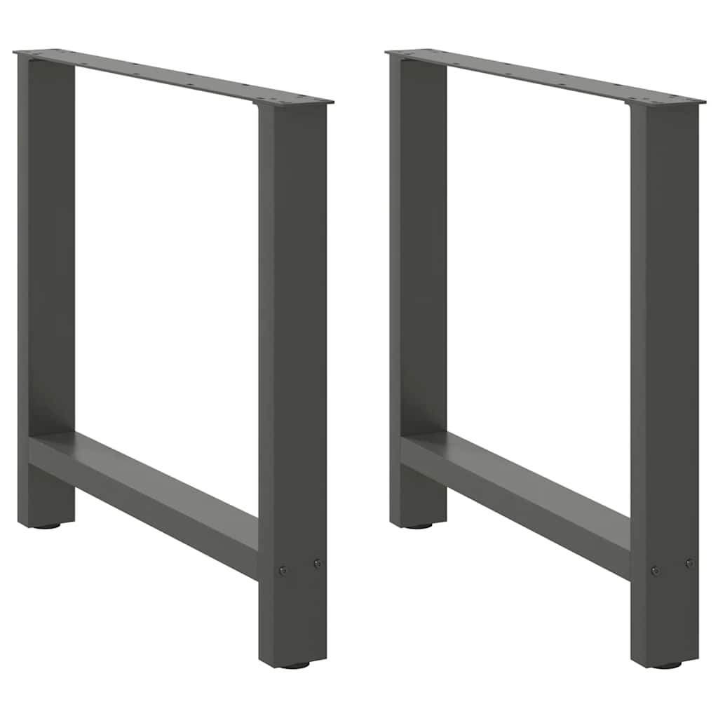 Juego de 2 patas para mesa de comedor cuadradas