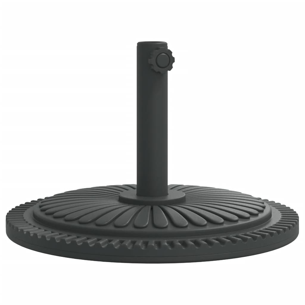 Base de guarda-sol para postes de ø38/48 mm 12 kg redondo